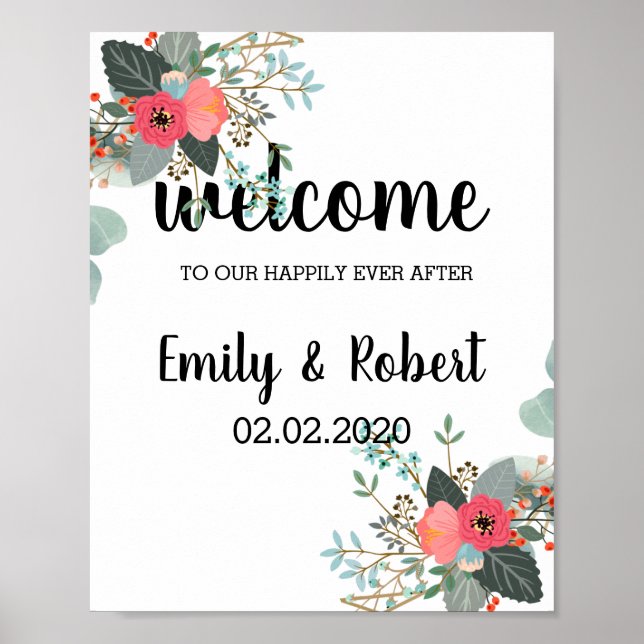 Brunch de Poster de Folhagem Foliage Foliage Folia (Frente)
