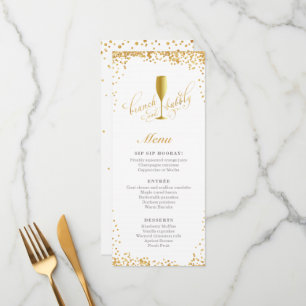 Brunch e Noivado   Menu Chá