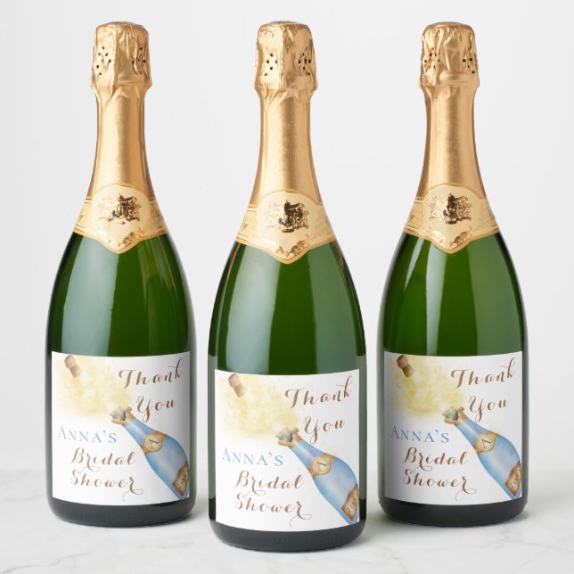 Brunch e Vinho Espumante dourado Show de Noiva (Garrafas)
