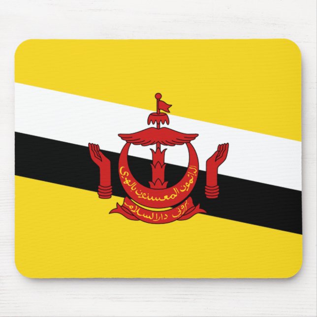 Brunei Flag Mousepad (Frente)