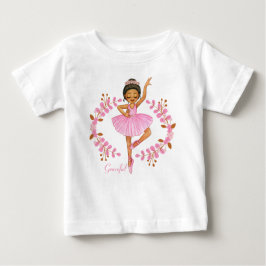 Brunette Ballerina T-Shirt Graceful