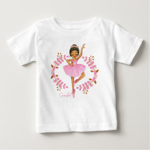 Brunette Ballerina T-Shirt Graceful