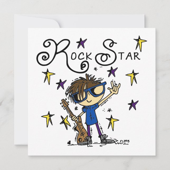 Brunette Rock Star (Frente)