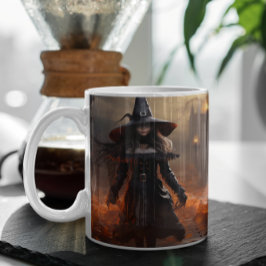 Bruxa Assustadora do Halloween 24 Caneca