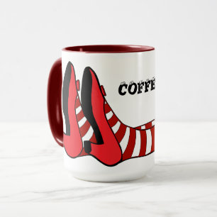Bruxa Cansada Caneca de Halloween