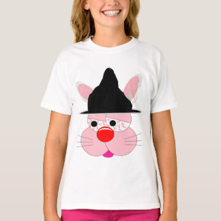 Bruxa Coelhinho Fofo de Halloween - Camiseta Gráfi
