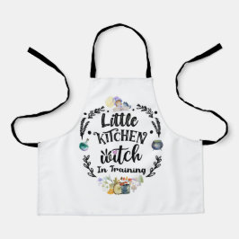Bruxa da Cozinha no Treinamento Apron
