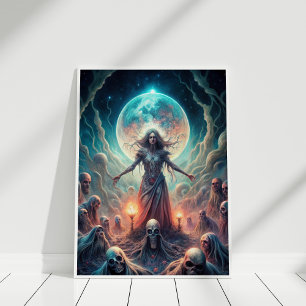 Bruxa da Lua Escura - Espírito Chamando Poster Rit