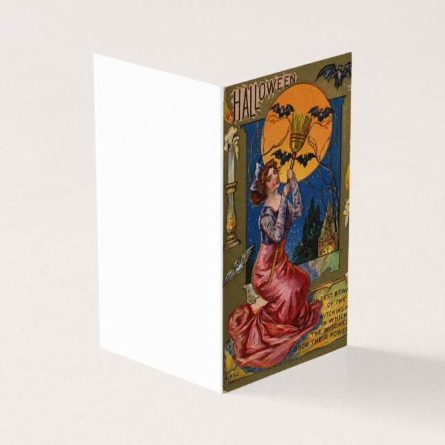 Bruxa de Halloween da Lua Completa (Exterior)