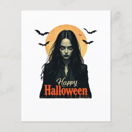 Bruxa de Halloween Gótica