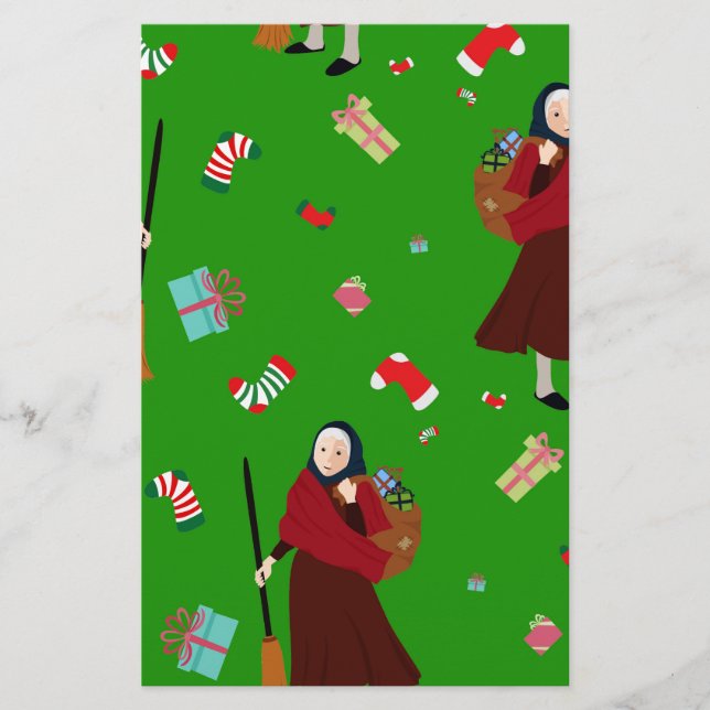 bruxa de natal Befana (Frente)