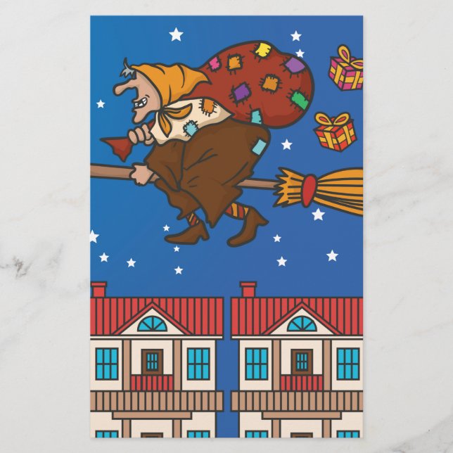 bruxa do xmas Befana (Frente)