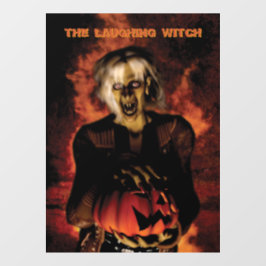 bruxa má com abóbora. Dia das Bruxas