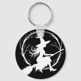 Bruxa na Chaveiro de Voo