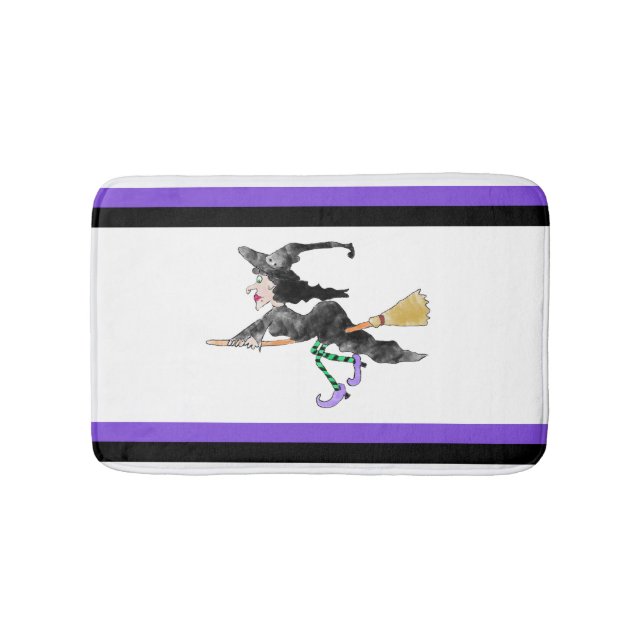 Bruxa no tapete de banho (frente)