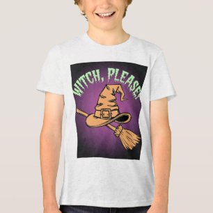 Bruxa, Por Favor! Camiseta de Dia das Bruxas Bonit