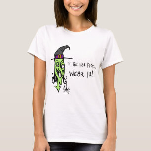 BRUXA se o chapéu cabe o t-shirt da bruxa