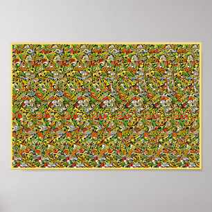 Bruxa Voadora e seu Gato - impressão 3D oculto