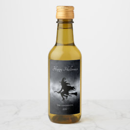 Bruxa Voadora Feliz de Halloween Personalizada