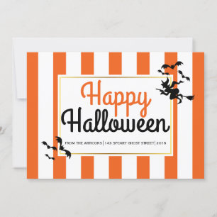 Bruxas e morcegos listram Halloween moderno