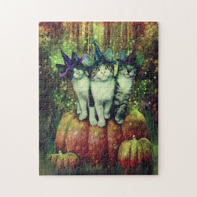 Bruxas no quebra-cabeça do disfarce (Vertical)