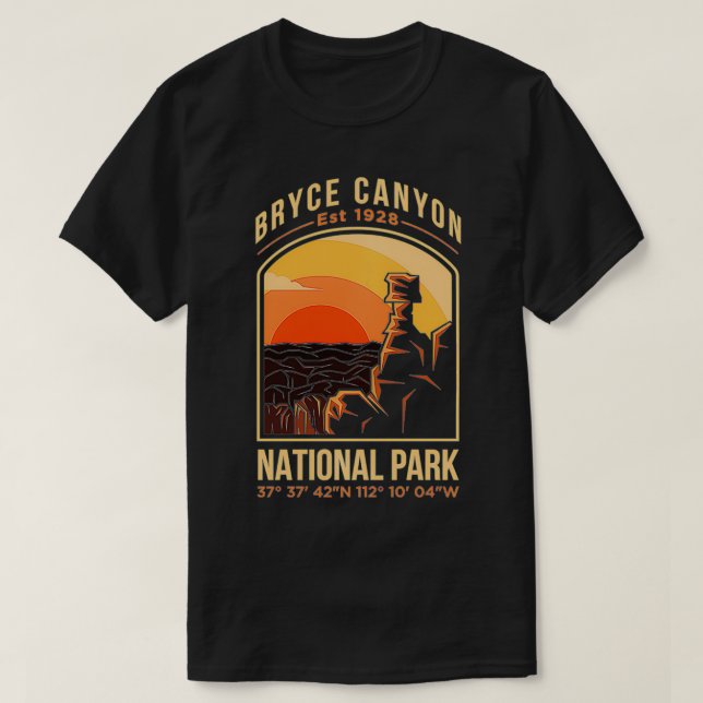 Bryce Canyon National Park EUA Utah State Pullover (Frente do Design)