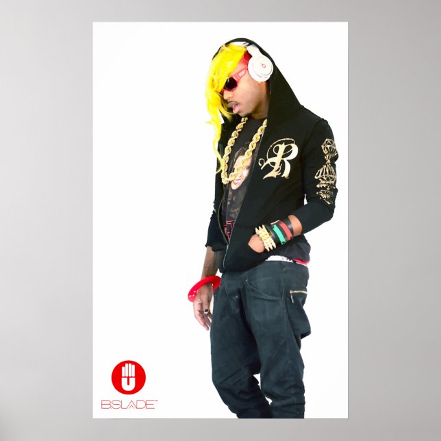 @BSLADE Poster de Ambição Loura (Frente)