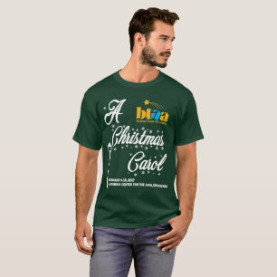BTAA uma camiseta do adulto da canção de natal do