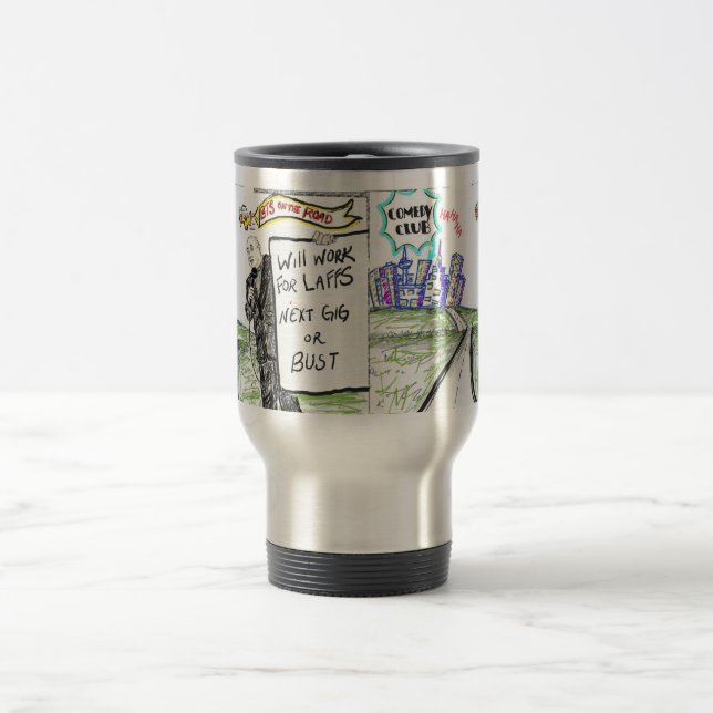 BTS na caneca de viagem da estrada (Centro)