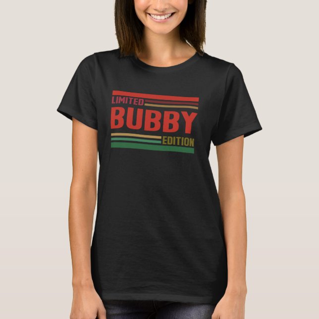 BUBBY Edição limitada Camisa BUBBY Nome Personaliz (Frente)