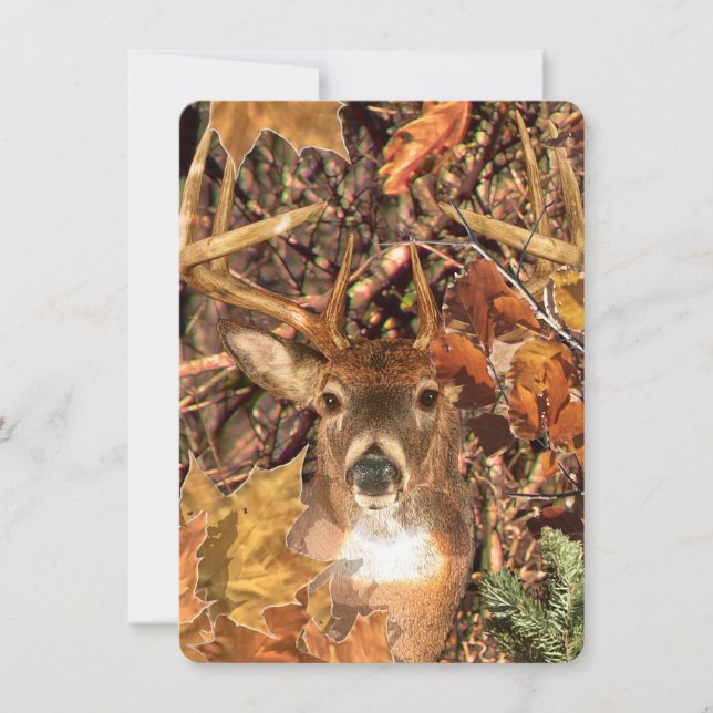 Buck em Camo White Tail Deer (Frente)