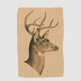 Buck Head Burlywood Golf Towel