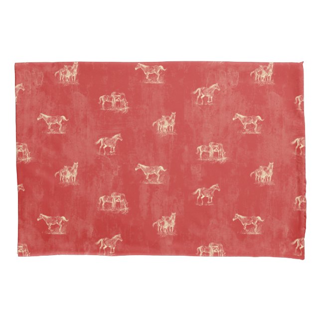 Bucking Bronco Pillowcase (Frente)