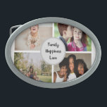 Buckle de Fotografias da Coleção de Famílias<br><div class="desc">Uma forma excelente de ter a sua coleção de família com um belo cinto. Uma recordação de presente magnífica ou uma recordação para a casa.</div>