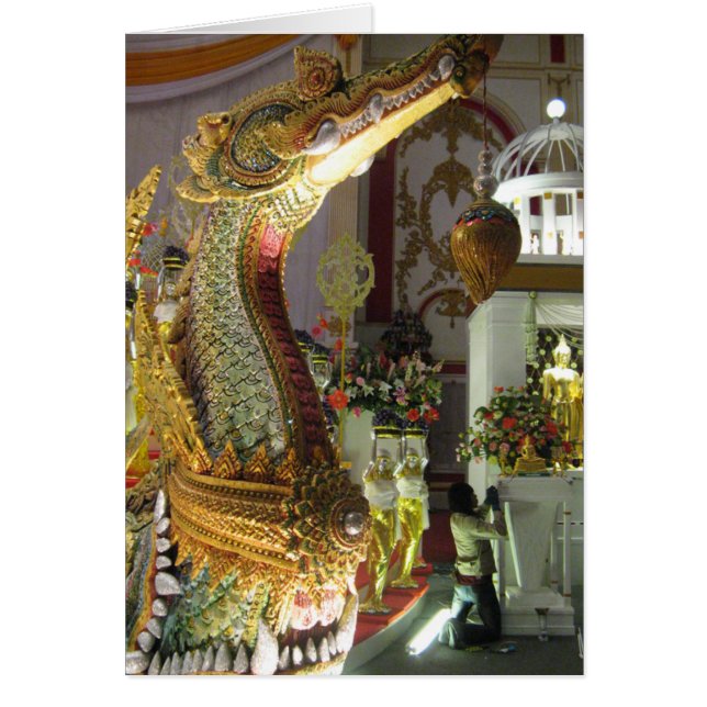 Buda Islam... Cartão Muçulmano Tailandês (Frente)