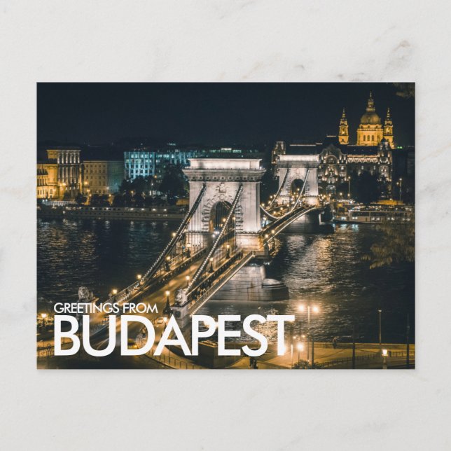 Budapeste, cartão postal da Hungria (Frente)