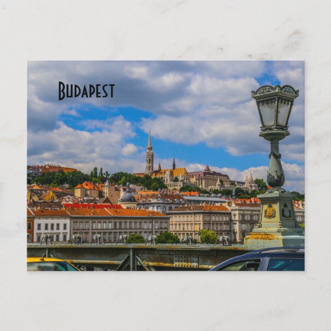 Budapeste, cartão postal da Hungria (Frente)