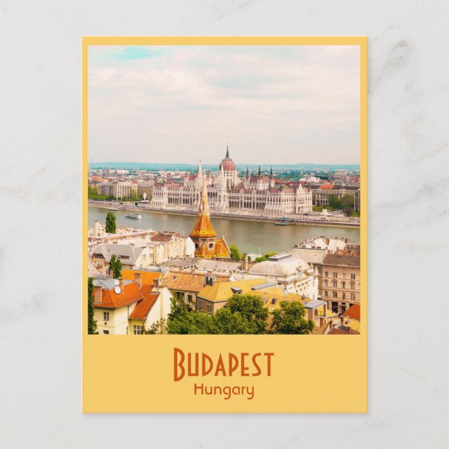 Budapeste, Hungria Cartão postal Vintage (Frente)