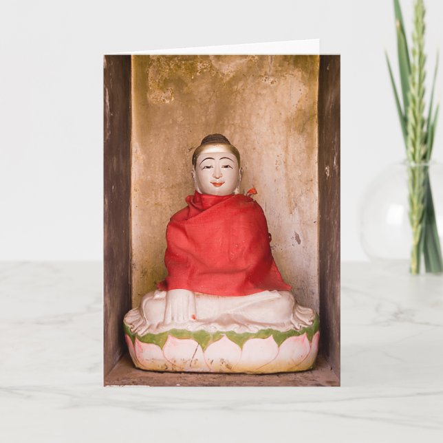 Buddha ・ Cartão de Saudação (Frente)