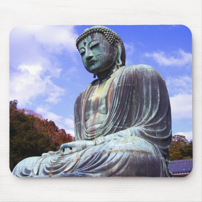 Buddha de Kamikura 2 - mousepad (Frente)