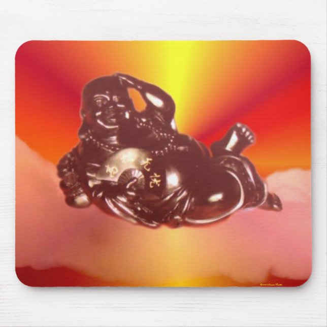 Buddha de riso Mousepad (Frente)