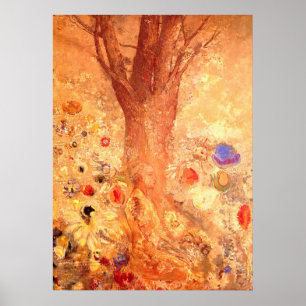 Buddha em seu impressão do poster da juventude po