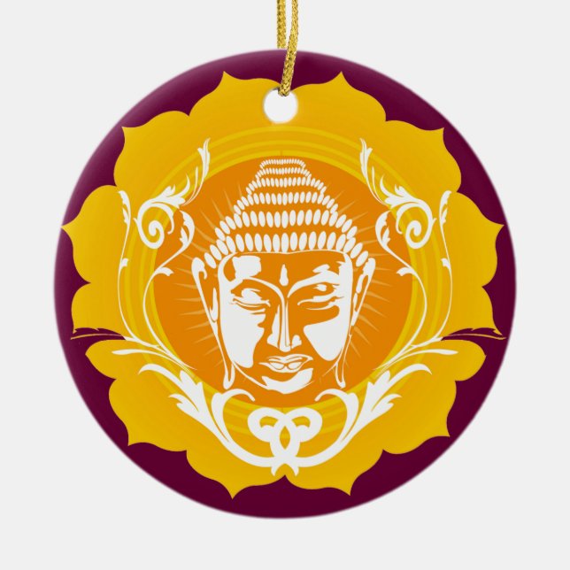 Buddha enfrenta o ornamento (Frente)