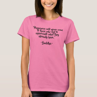 Buddha Enlighten cita T-Shirt