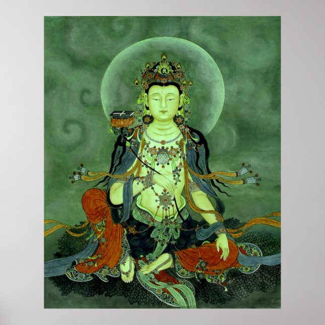 Buddha Manjushri Poster (Frente)