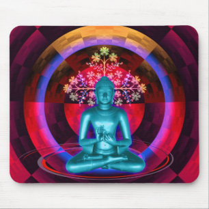 Buddha Meditating Mousepad