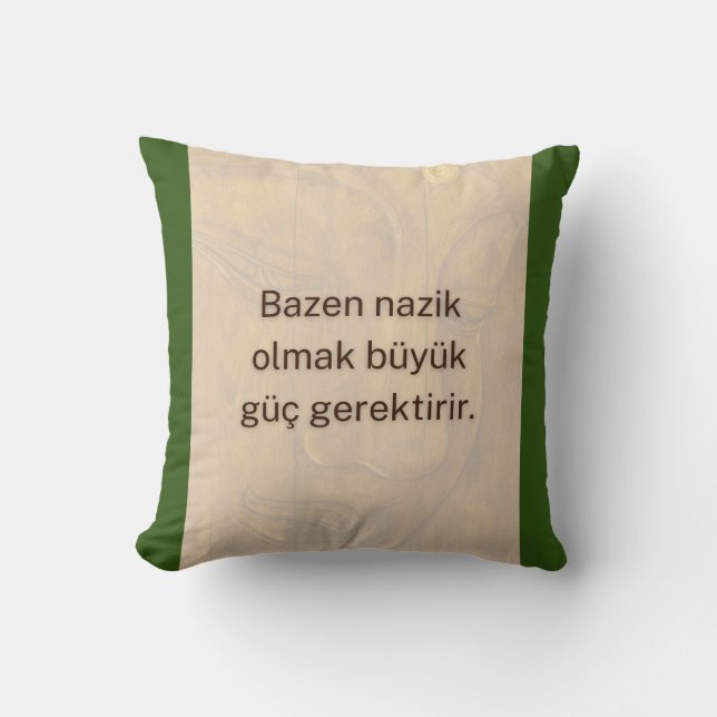 BuddhaHoje V2 Almofada da Paz #2 Citação (Frente)