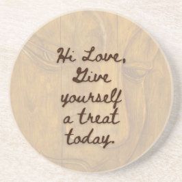 BuddhaToday V1 - #3 "Estacione Aqui" Porta-copos