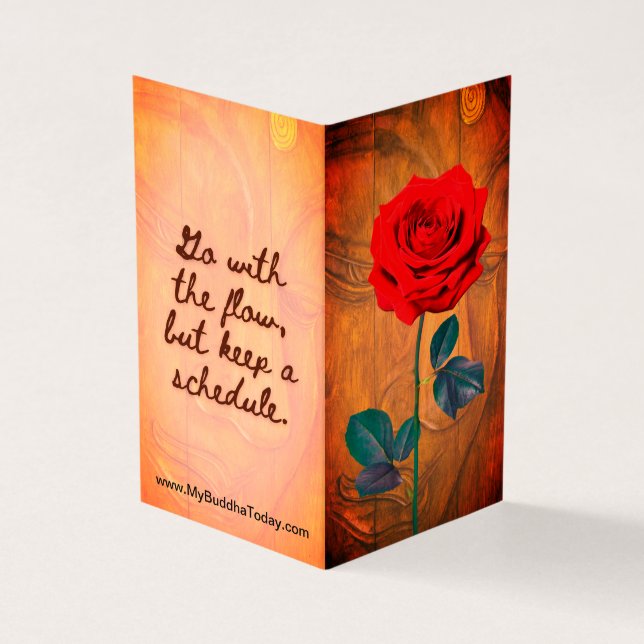 BuddhaToday V1 - Nº 7 Cartões de "Livro de Mensage (Exterior)