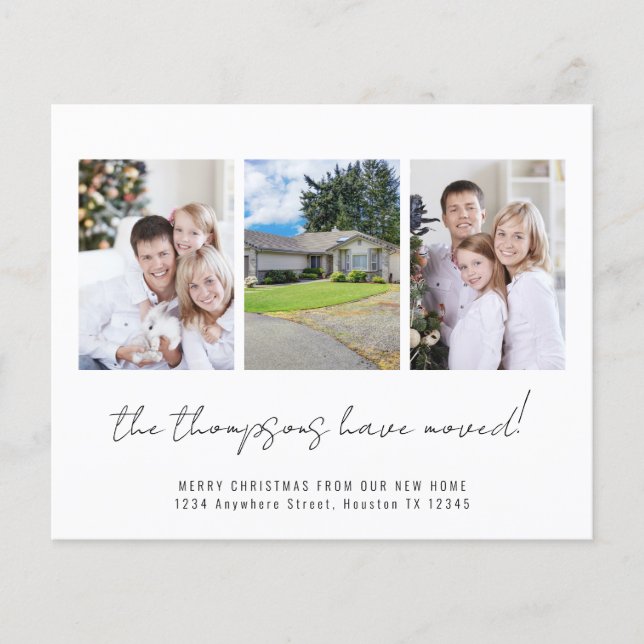 BUDGET 3 Fotos Feliz Natal Nova Casa (Frente)